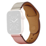 Cinturino di ricambio in pelle per Apple Watch Series, 7 45mm / 6&SE&5&4 44mm / 3&2&1 42mm