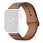 Cinturino di ricambio in pelle per Apple Watch Series, 7 45mm / 6&SE&5&4 44mm / 3&2&1 42mm