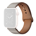 Cinturino di ricambio in pelle per Apple Watch Series, 7 45mm / 6&SE&5&4 44mm / 3&2&1 42mm