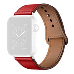 Cinturino di ricambio in pelle per Apple Watch Series, 7 41mm / 6&SE&5&4 40mm / 3&2&1 38mm