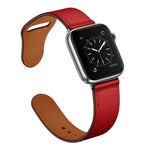 Cinturino di ricambio in pelle per Apple Watch Series, 7 41mm / 6&SE&5&4 40mm / 3&2&1 38mm