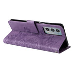 Custodia portafoglio in pelle con flip e slot carte
