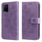 Custodia portafoglio in pelle con flip e slot carte