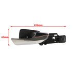 A6742 1 paio di maniglie interne per porte auto 156092167/156092165 per Alfa Romeo Giulietta 2010-2019, A6742