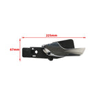 A6743-01 Maniglia per portiera interna anteriore sinistra per auto 156092167 per Alfa Romeo Giulietta 2010-2019, A6743-01