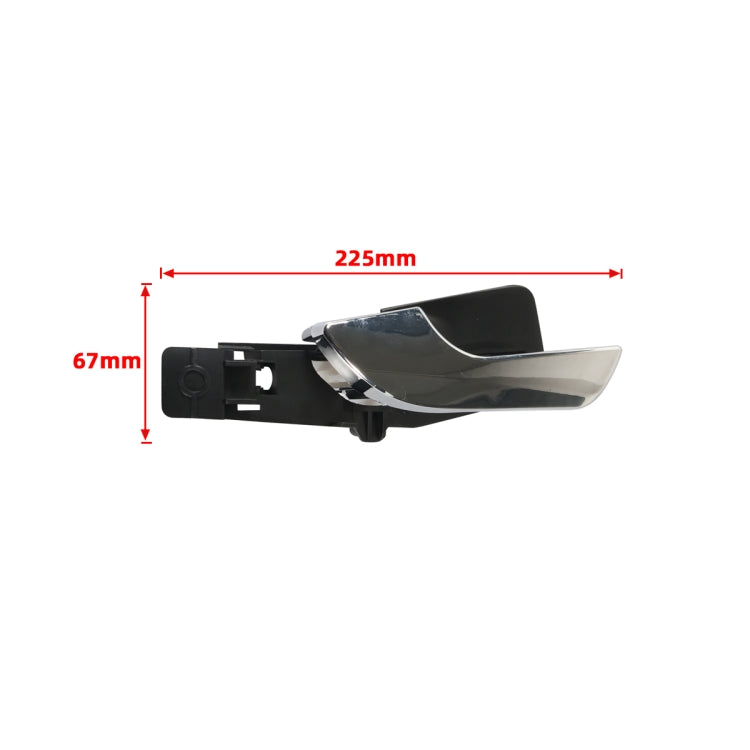 A6743-01 Maniglia per portiera interna anteriore sinistra per auto 156092167 per Alfa Romeo Giulietta 2010-2019, A6743-01
