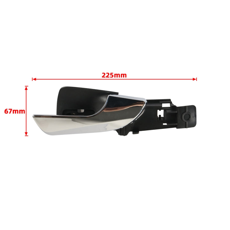 A6743-02 Maniglia interna per porta anteriore destra auto 156092165 per Alfa Romeo Giulietta 2010-2019, A6743-02