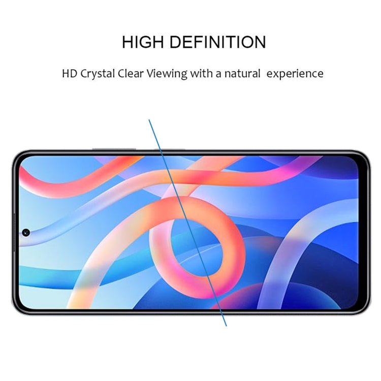 Pellicola in vetro temperato a schermo intero con colla completa, For Xiaomi Redmi Note 11 China / Poco M4 Pro 5G (1 PC), For Xiaomi Redmi Note 11 Pro / 11 Pro+ (1 PC)