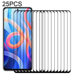 Pellicola in vetro temperato a schermo intero con colla intera da 25 pezzi, For Xiaomi Redmi Note 11 China / Poco M4 Pro 5G(25 PCS), For Xiaomi Redmi Note 11 Pro / 11 Pro+(25 PCS)