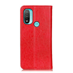Custodia per telefono in pelle a vibrazione orizzontale con struttura magnetica Crazy Horse, For Motorola Moto E40/E20/E30/Lenovo K14 Plus, For Nokia G50