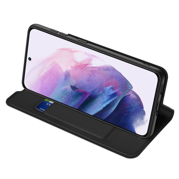 DUX DUCIS Custodia per telefono orizzontale in pelle flip serie Skin Pro con supporto e slot per schede, For Samsung Galaxy S22 5G, For Samsung Galaxy S22+ 5G, For Samsung Galaxy S22 Ultra 5G