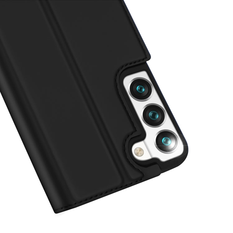 DUX DUCIS Custodia per telefono orizzontale in pelle flip serie Skin Pro con supporto e slot per schede, For Samsung Galaxy S22 5G, For Samsung Galaxy S22+ 5G, For Samsung Galaxy S22 Ultra 5G