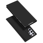 DUX DUCIS Custodia per telefono orizzontale in pelle flip serie Skin Pro con supporto e slot per schede, For Samsung Galaxy S22 5G, For Samsung Galaxy S22+ 5G, For Samsung Galaxy S22 Ultra 5G
