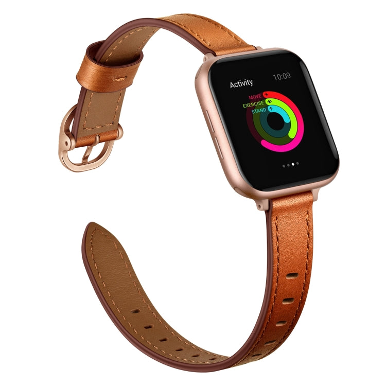 Cinturino in pelle da 14 mm per la serie Apple Watch, 7 41mm / 6&SE&5&4 40mm / 3&2&1 38mm, 7 45mm / 6&SE&5&4 44mm / 3&2&1 42mm