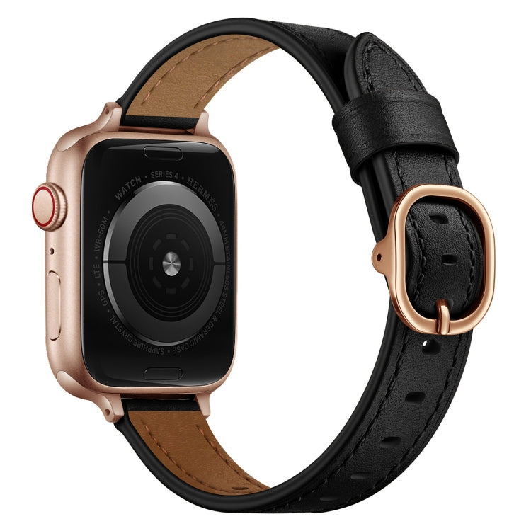 Cinturino in pelle da 14 mm per la serie Apple Watch, 7 41mm / 6&SE&5&4 40mm / 3&2&1 38mm, 7 45mm / 6&SE&5&4 44mm / 3&2&1 42mm