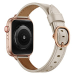 Cinturino in pelle da 14 mm per la serie Apple Watch, 7 41mm / 6&SE&5&4 40mm / 3&2&1 38mm, 7 45mm / 6&SE&5&4 44mm / 3&2&1 42mm