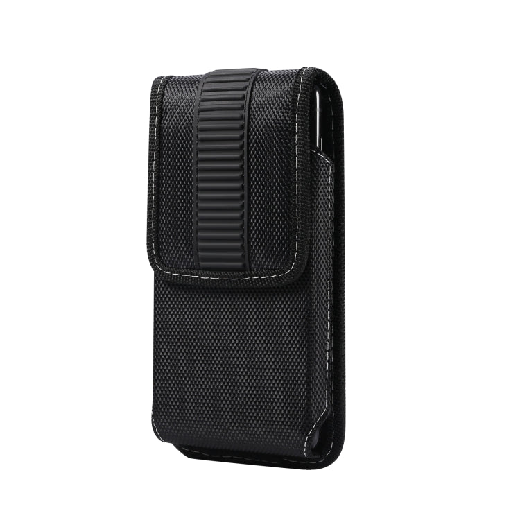 Custodia in tessuto Oxford con chiusura magnetica per smartphone