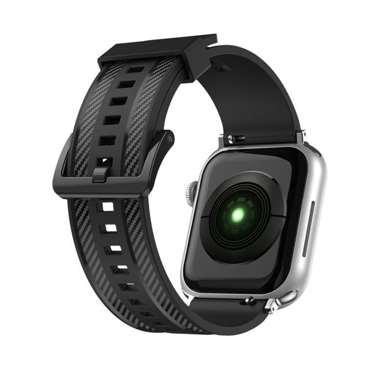 Cinturino di ricambio in fibra di carbonio per Apple Watch Series, 7 41mm / 6&SE&5&4 40mm / 3&2&1 38mm, 7 45mm / 6&SE&5&4 44mm / 3&2&1 42mm