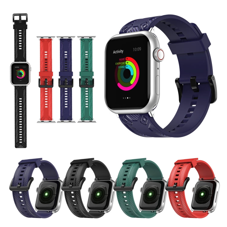 Cinturino di ricambio in fibra di carbonio per Apple Watch Series, 7 41mm / 6&SE&5&4 40mm / 3&2&1 38mm, 7 45mm / 6&SE&5&4 44mm / 3&2&1 42mm