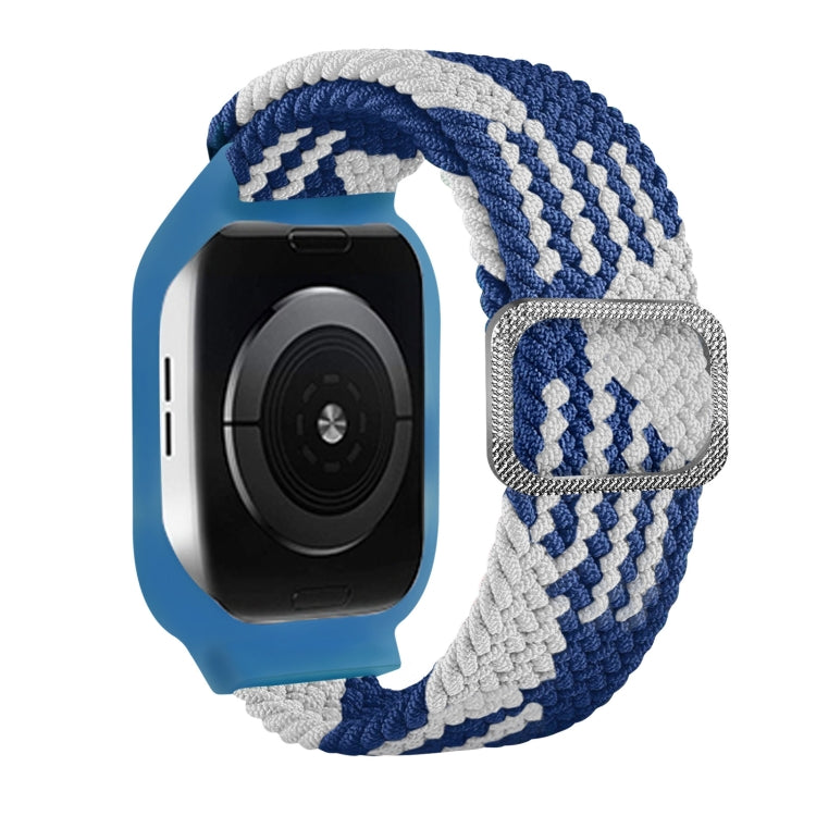 Cinturino di ricambio integrato con treccia con fibbia in TPU per la serie Apple Watch, 6 & SE & 5 & 4 40mm / 3 & 2 & 1 38mm