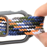 Cinturino di ricambio integrato con treccia con fibbia in TPU per la serie Apple Watch, 6 & SE & 5 & 4 40mm / 3 & 2 & 1 38mm