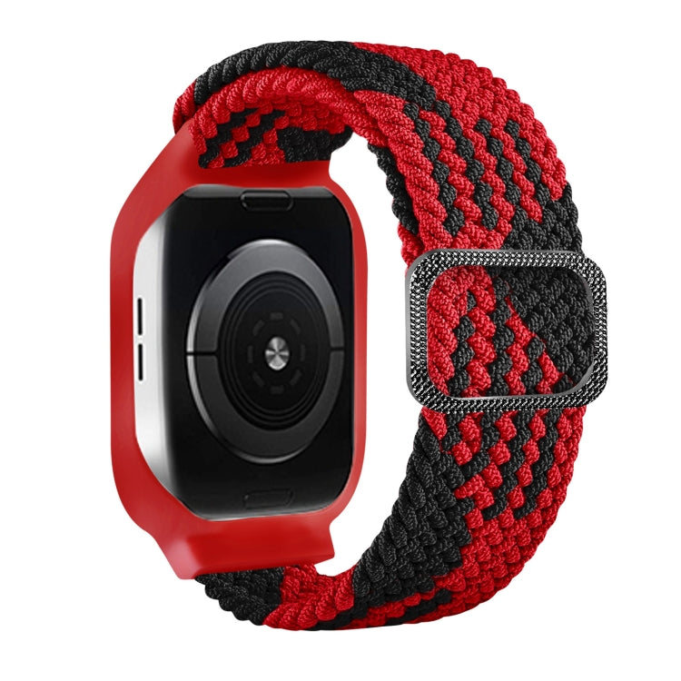 Cinturino di ricambio integrato con treccia con fibbia in TPU per la serie Apple Watch, 6 & SE & 5 & 4 44mm / 3 & 2 & 1 42mm