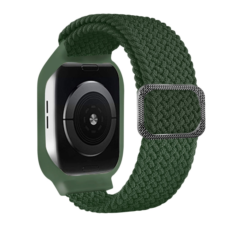Cinturino di ricambio integrato con treccia con fibbia in TPU per la serie Apple Watch, 6 & SE & 5 & 4 44mm / 3 & 2 & 1 42mm
