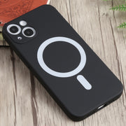 Custodia Magsafe antiurto in silicone liquido, For iPhone 13 mini, For iPhone 13, For iPhone 13 Pro