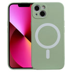 Custodia silicone antiurto con MagSafe per iPhone 13