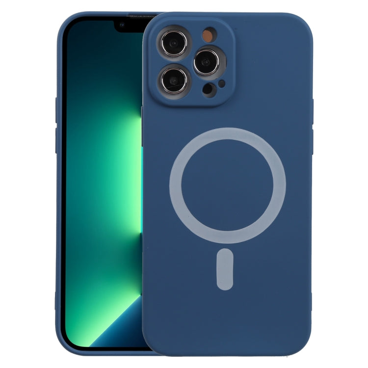 Custodia silicone antiurto con MagSafe per iPhone 13 Pro Max