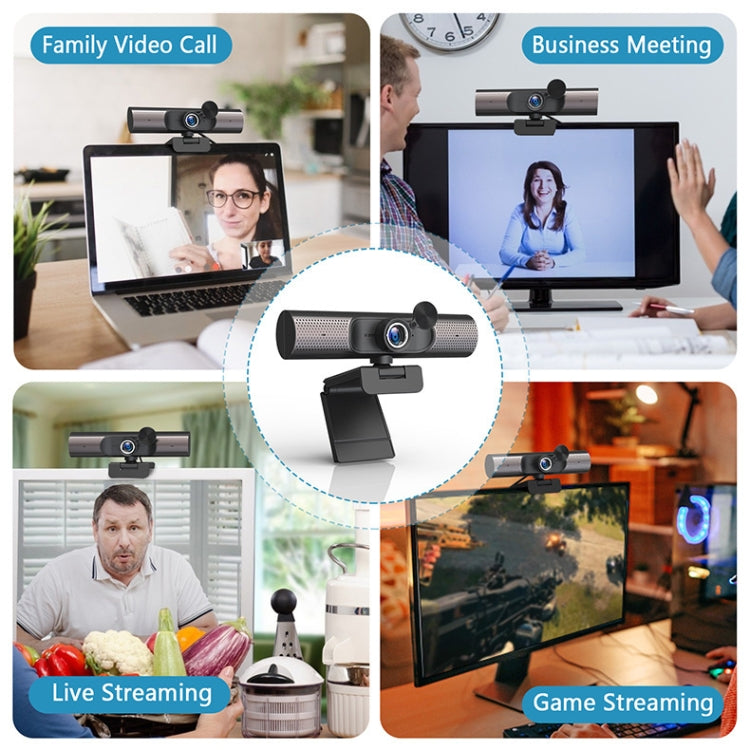 Webcam per computer USB HY33 1080P HD, With Speaker, without Speaker