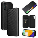 Custodia per telefono in pelle con vibrazione orizzontale magnetica in fibra di carbonio con slot per schede, For Blackview Oscal C20, For Samsung Galaxy A13 5G, For Motorola Moto E20 / E30 / E40