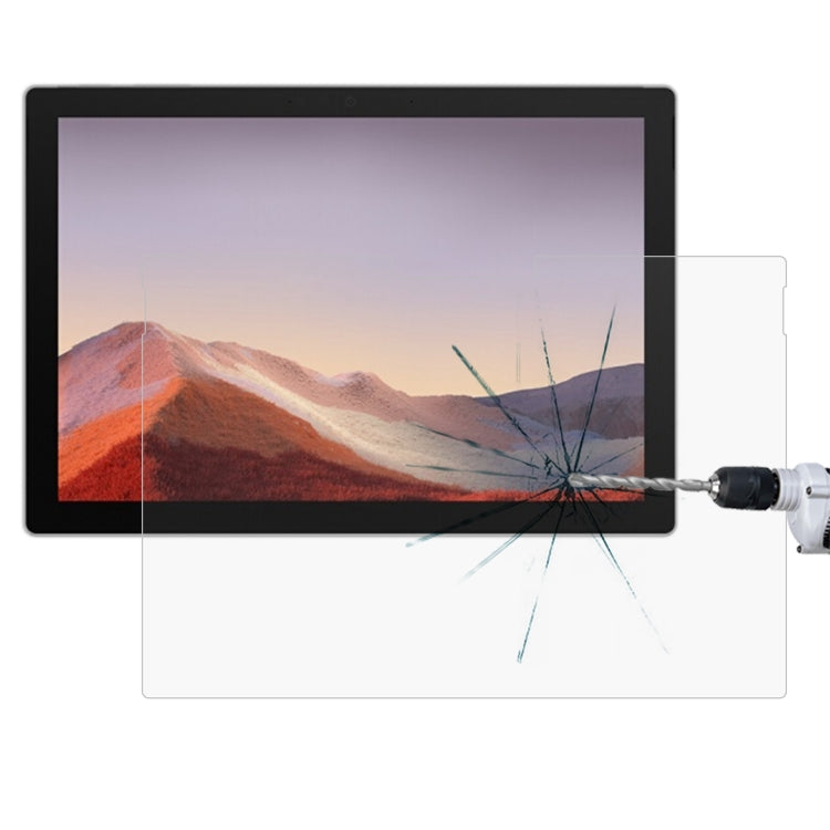 Pellicola per tablet in vetro temperato antideflagrante 9H 2.5D, For Microsoft Surface Go 3 (1 PC), For Microsoft Surface Pro 8 (1 PC)