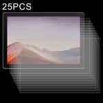 25 PZ 9H 2.5D Pellicola per tablet in vetro temperato antideflagrante, For Microsoft Surface Go 3 (25 PCS), For Microsoft Surface Pro 8 (25 PCS)
