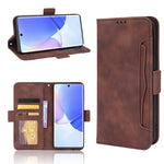 Custodia per telefono in pelle a vibrazione orizzontale con motivo a pelle di vitello con supporto, slot per schede e cornice per foto, For Huawei nova 9, For Honor 50 Pro / Huawei nova 9 Pro