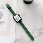 Cinturino in pelle Litchi per Apple Watch vari modelli