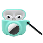 Custodia protettiva in silicone a copertura totale antiurto 2 in 1 per AirPods 3 / AirTag, For AirPods 3 / AirTag