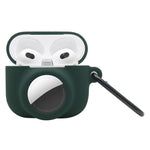 Custodia protettiva in silicone a copertura totale antiurto 2 in 1 per AirPods 3 / AirTag, For AirPods 3 / AirTag