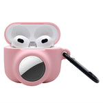 Custodia protettiva in silicone a copertura totale antiurto 2 in 1 per AirPods 3 / AirTag, For AirPods 3 / AirTag