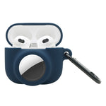 Custodia protettiva in silicone a copertura totale antiurto 2 in 1 per AirPods 3 / AirTag, For AirPods 3 / AirTag