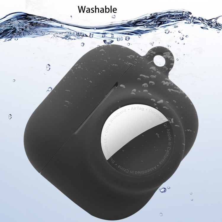Custodia protettiva in silicone a copertura totale antiurto 2 in 1 per AirPods 3 / AirTag, For AirPods 3 / AirTag