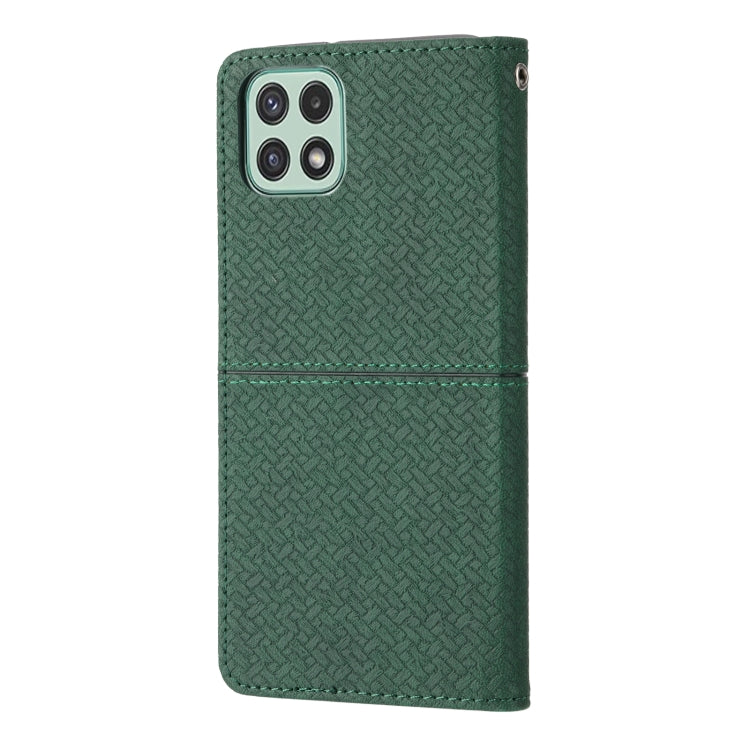 Custodia per telefono in pelle PU con vibrazione orizzontale magnetica con cuciture a trama tessuta, For Samsung Galaxy A03 International Version, For Xiaomi Redmi Note 11, For Samsung Galaxy A03 EU Version, For Xiaomi Redmi Note 11 Pro