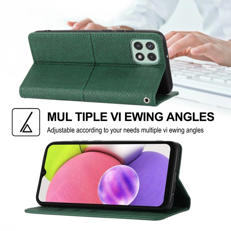 Custodia per telefono in pelle PU con vibrazione orizzontale magnetica con cuciture a trama tessuta, For Samsung Galaxy A03 International Version, For Xiaomi Redmi Note 11, For Samsung Galaxy A03 EU Version, For Xiaomi Redmi Note 11 Pro