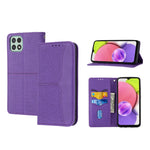 Custodia per telefono in pelle PU con vibrazione orizzontale magnetica con cuciture a trama tessuta, For Samsung Galaxy A03 International Version, For Xiaomi Redmi Note 11, For Samsung Galaxy A03 EU Version, For Xiaomi Redmi Note 11 Pro