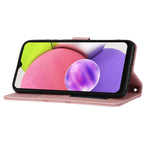 Custodia in pelle per telefono a conchiglia orizzontale con fibbia magnetica a righe in rilievo, For Samsung Galaxy A03 International Version, For Xiaomi Redmi Note 11, For Samsung Galaxy A03 EU Version, For Xiaomi Redmi Note 11 Pro
