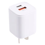 Caricabatterie rapido 20W QC3.0 PD con plug EU AU UK US