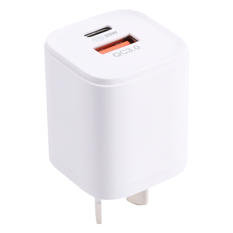 Caricabatterie rapido 20W QC3.0 PD con plug EU AU UK US