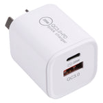 Caricabatterie rapido 20W QC3.0 PD con plug EU AU UK US