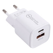 Caricabatterie rapido 20WACB 20W QC3.0 + PD, AU Plug, EU Plug, UK Plug, US Plug