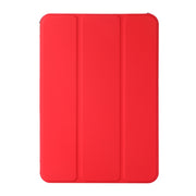 Custodia in pelle per tablet in TPU orizzontale con vibrazione orizzontale a 3 pieghe con struttura in pelle con supporto, For iPad mini 6 / mini 2024